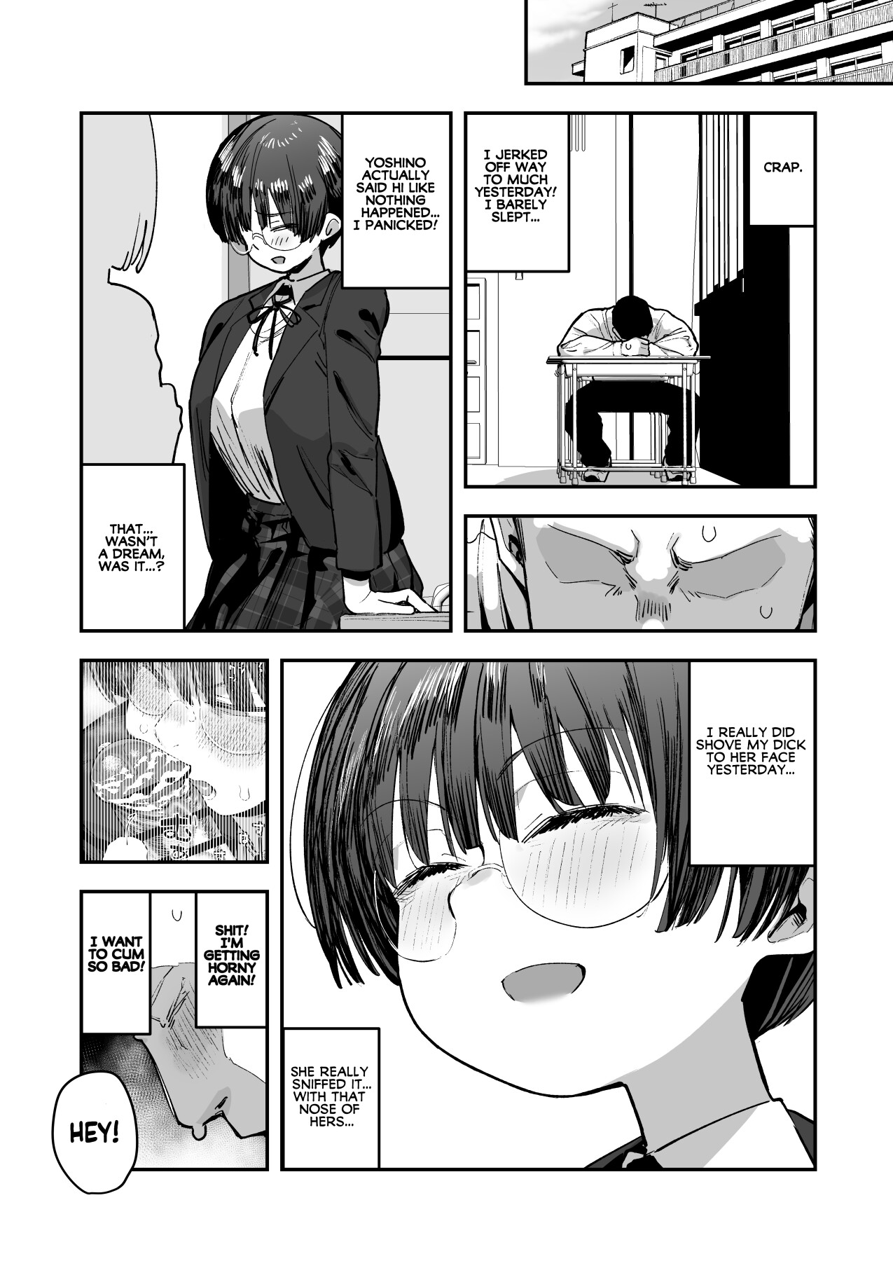 Hentai Manga Comic-My best friend was into the "cock-sniffing doujin" that I love! And now we're pervy sex friends!-Chapter 1-30
